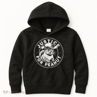 Justice For Peanut The Squirrel P’Nut Pnut Peanut Squirrel Gift Kids Hoodie