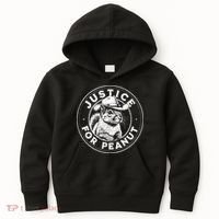 Justice For Peanut The Squirrel P’Nut Pnut Peanut Squirrel Gift Kids Hoodie thumb 0