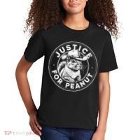 Justice For Peanut The Squirrel P’Nut Pnut Peanut Squirrel Gift Kids T-Shirt thumb 2