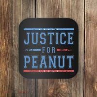 Justice For Peanut The Squirrel Usa Flag Coaster thumb 0