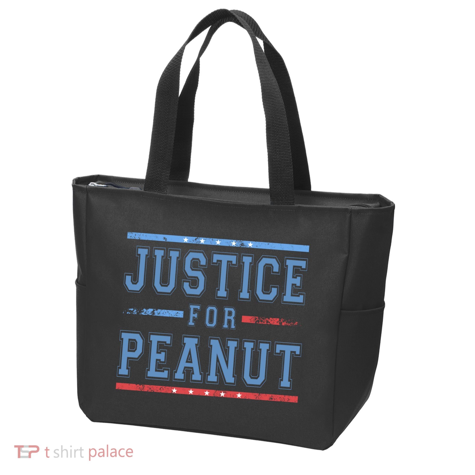 Justice For Peanut The Squirrel Usa Flag Tote Bag