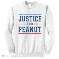 Justice For Peanut The Squirrel Usa Flag Sweatshirt thumb 0