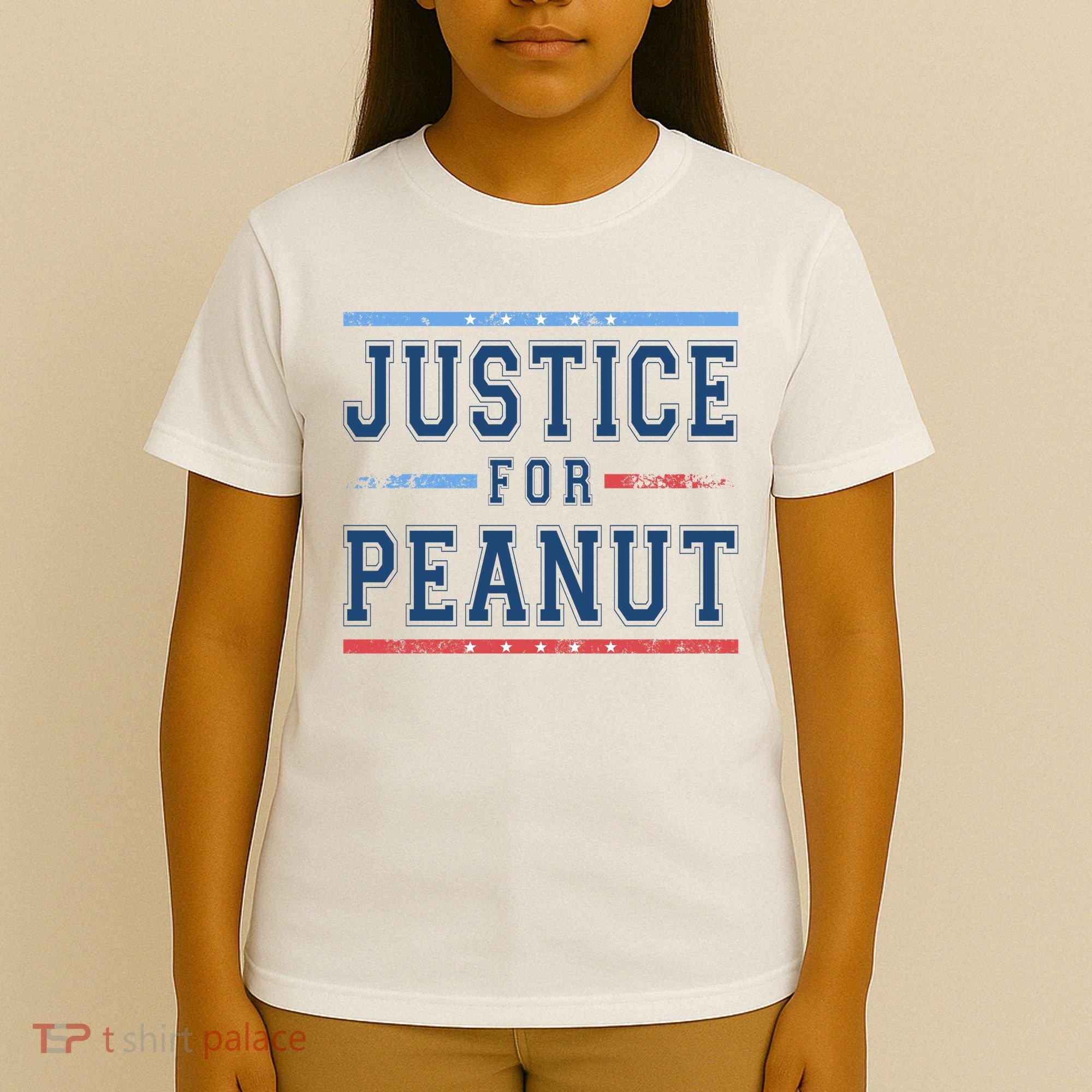 Justice For Peanut The Squirrel Usa Flag T-Shirt