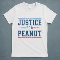 Justice For Peanut The Squirrel Usa Flag T-Shirt thumb 5