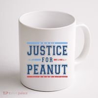 Justice For Peanut The Squirrel Usa Flag Coffee Mug thumb 1