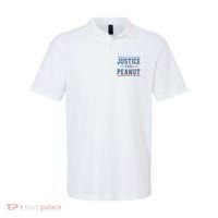 Justice For Peanut The Squirrel Usa Flag Polo thumb 0