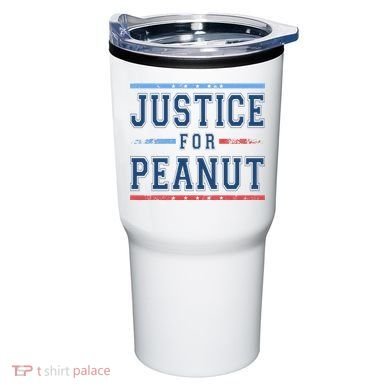 Justice For Peanut The Squirrel Usa Flag Tumbler