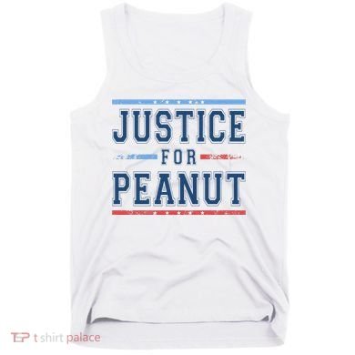 Justice For Peanut The Squirrel Usa Flag Tank Top
