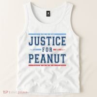 Justice For Peanut The Squirrel Usa Flag Tank Top thumb 2