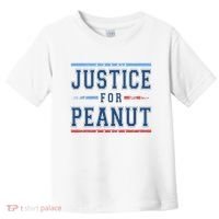 Justice For Peanut The Squirrel Usa Flag Toddler T-Shirt thumb 0