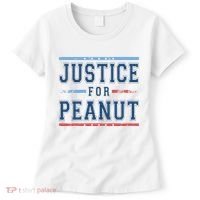 Justice For Peanut The Squirrel Usa Flag Women's T-Shirt thumb 0