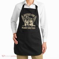 Justice For Peanut And Fred Peanut Squirrel Fred Raccoon Gift Apron thumb 2