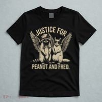 Justice For Peanut And Fred Peanut Squirrel Fred Raccoon Gift T-Shirt thumb 5