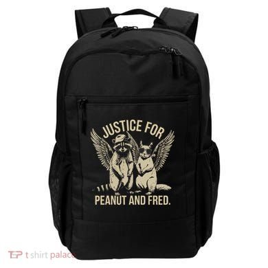 Justice For Peanut And Fred Peanut Squirrel Fred Raccoon Gift Backpack