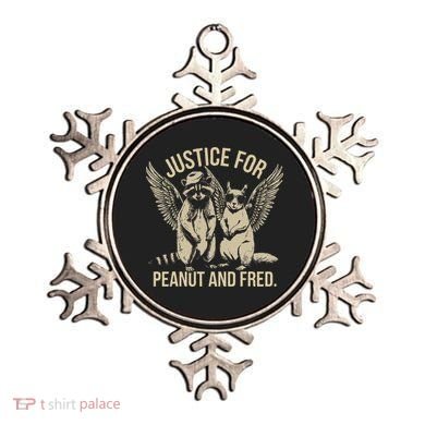 Justice For Peanut And Fred Peanut Squirrel Fred Raccoon Gift Ornament