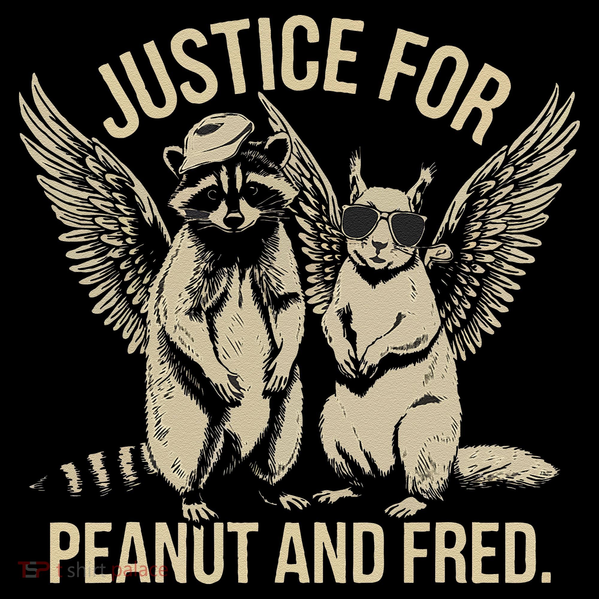 Justice For Peanut And Fred Peanut Squirrel Fred Raccoon Gift Women's Tank Top