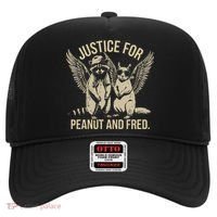 Justice For Peanut And Fred Peanut Squirrel Fred Raccoon Gift Hat thumb 0