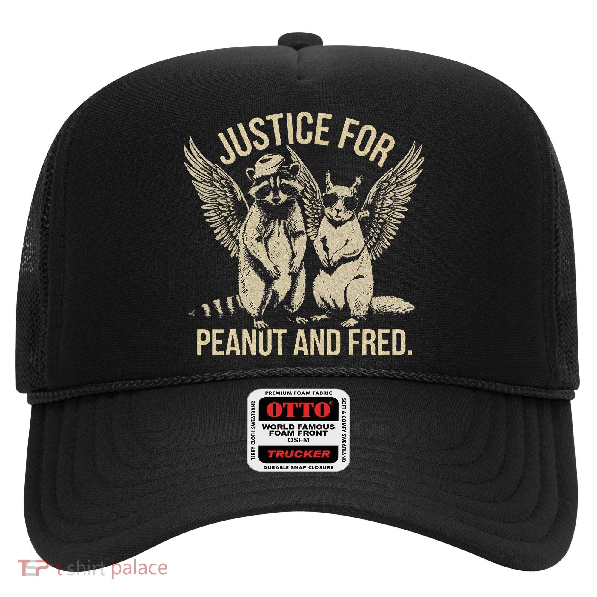 Justice For Peanut And Fred Peanut Squirrel Fred Raccoon Gift Hat