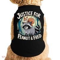 Justice For Peanut The Squirrel And Fred The Raccoon Doggie Tank thumb 0