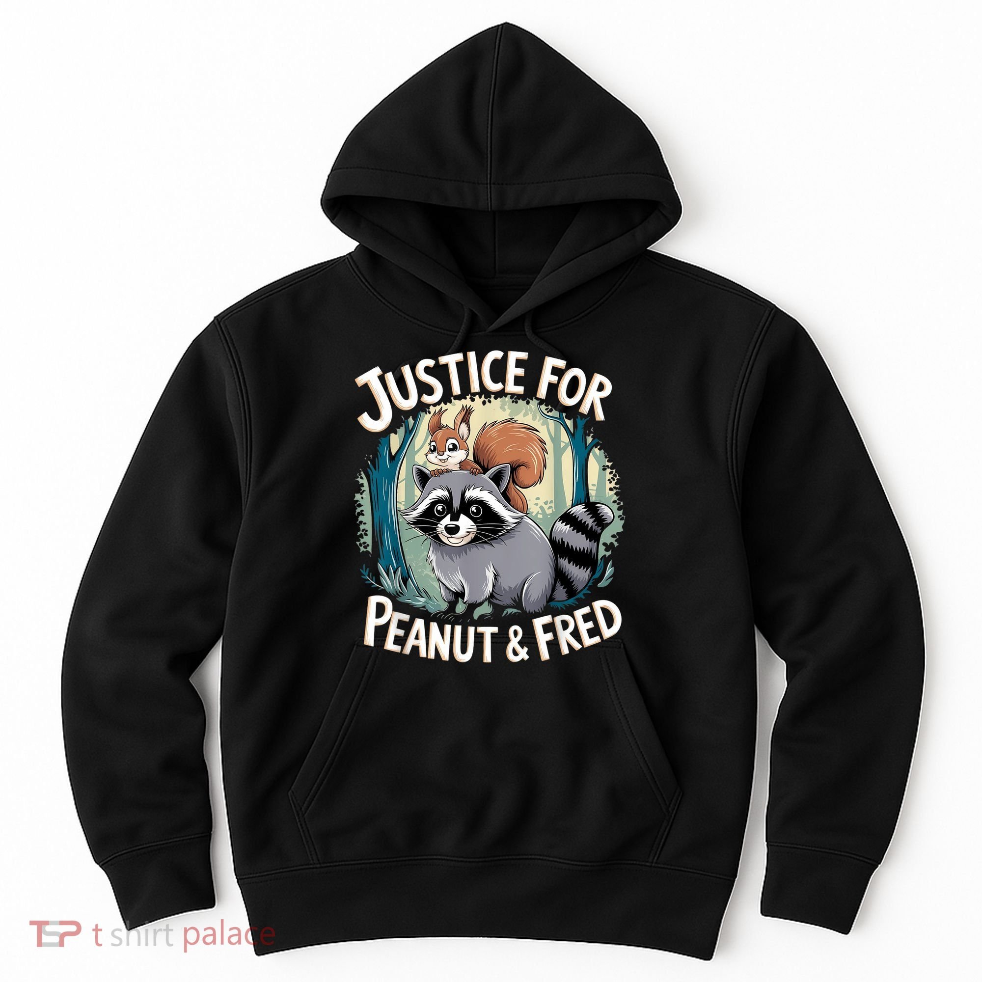 Justice For Peanut The Squirrel And Fred The Raccoon Hoodie