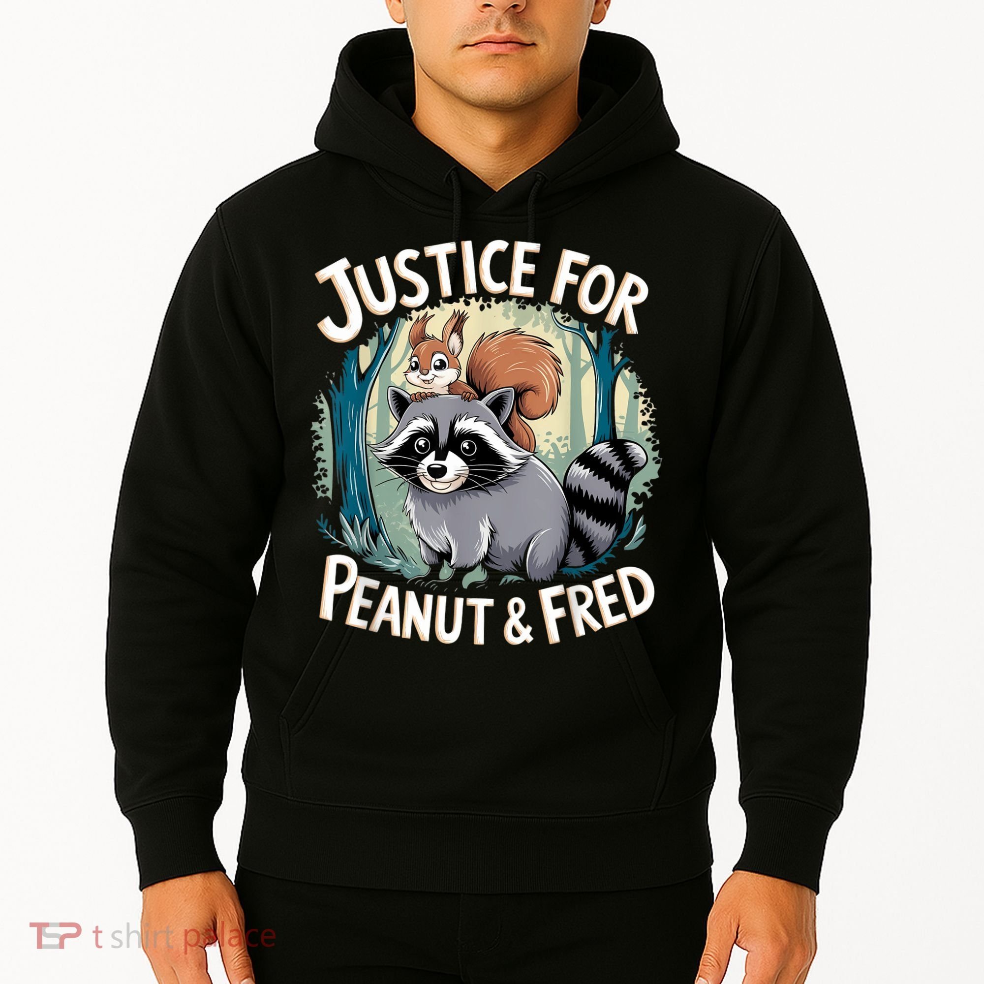 Justice For Peanut The Squirrel And Fred The Raccoon Hoodie
