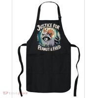 Justice For Peanut The Squirrel And Fred The Raccoon Apron thumb 0