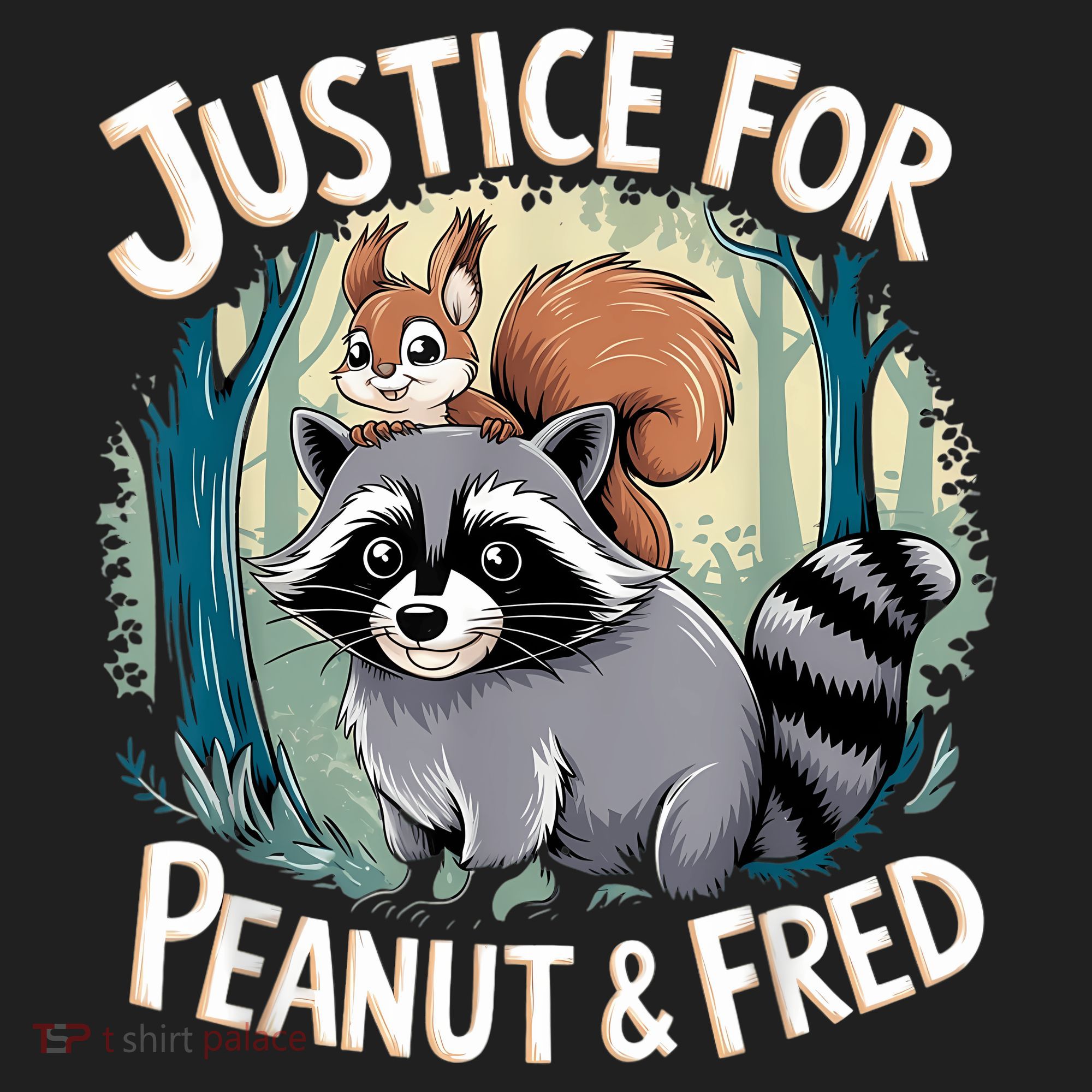 Justice For Peanut The Squirrel And Fred The Raccoon Beanie