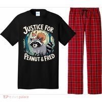 Justice For Peanut The Squirrel And Fred The Raccoon Pajama Set thumb 0