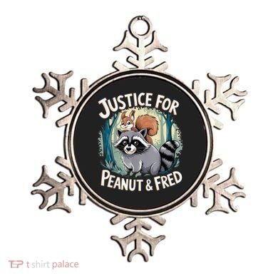 Justice For Peanut The Squirrel And Fred The Raccoon Ornament