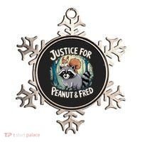 Justice For Peanut The Squirrel And Fred The Raccoon Ornament thumb 0