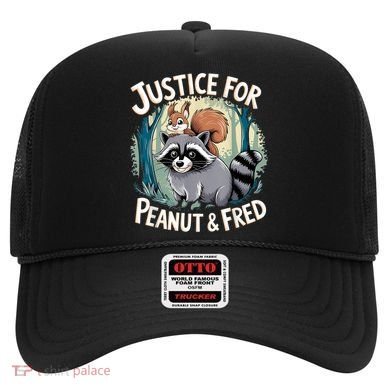 Justice For Peanut The Squirrel And Fred The Raccoon Hat