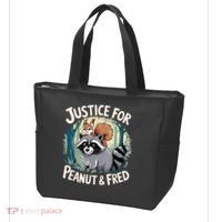 Justice For Peanut The Squirrel And Fred The Raccoon Tote Bag thumb 3