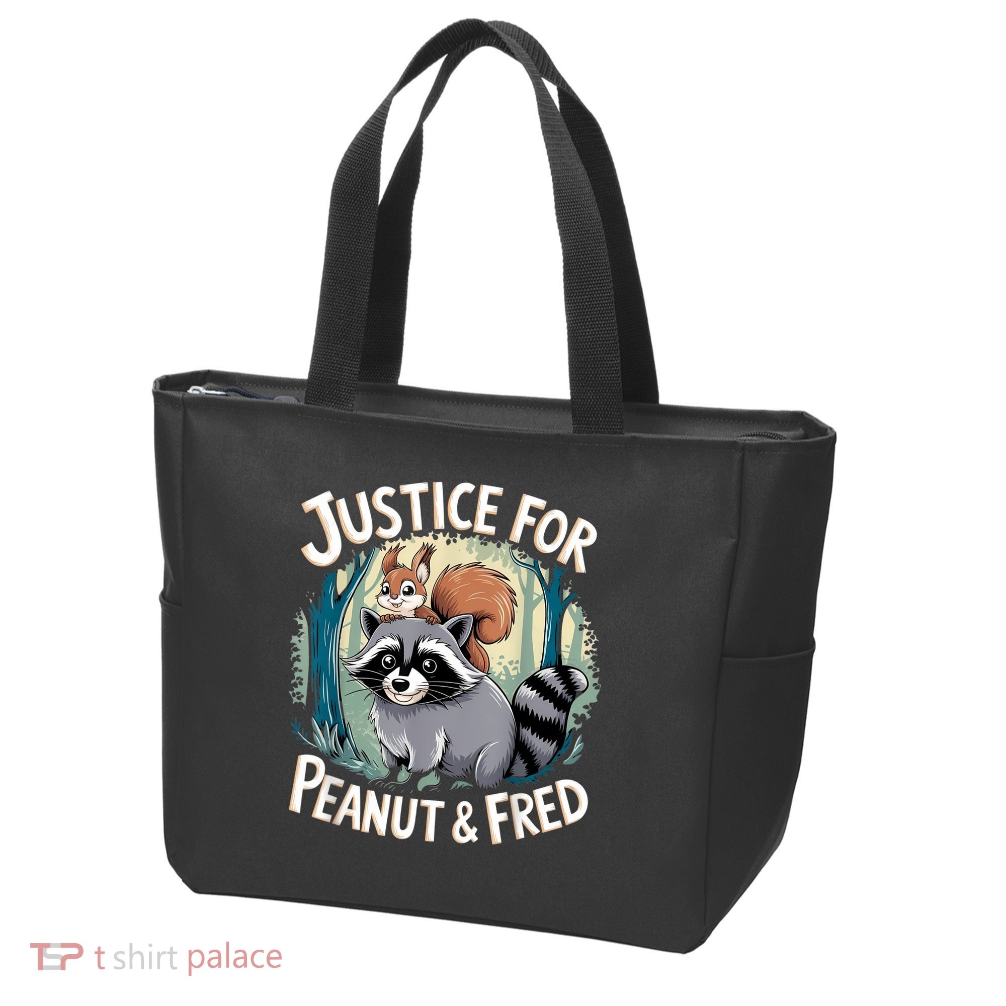 Justice For Peanut The Squirrel And Fred The Raccoon Tote Bag