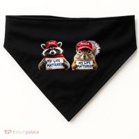 Justice For Peanut The Squirrel And Fred The Raccoon USA-Made Doggie Bandana thumb 0