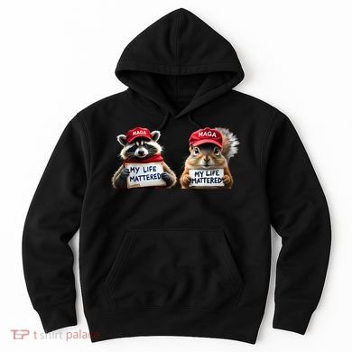 Justice For Peanut The Squirrel And Fred The Raccoon Hoodie