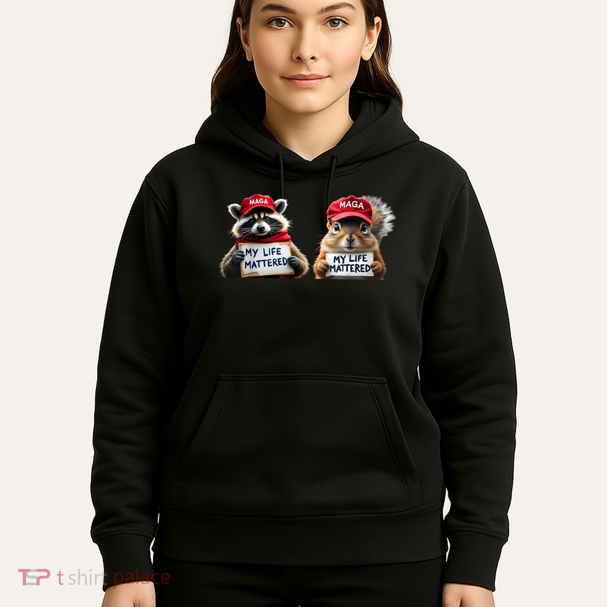 Justice For Peanut The Squirrel And Fred The Raccoon Hoodie