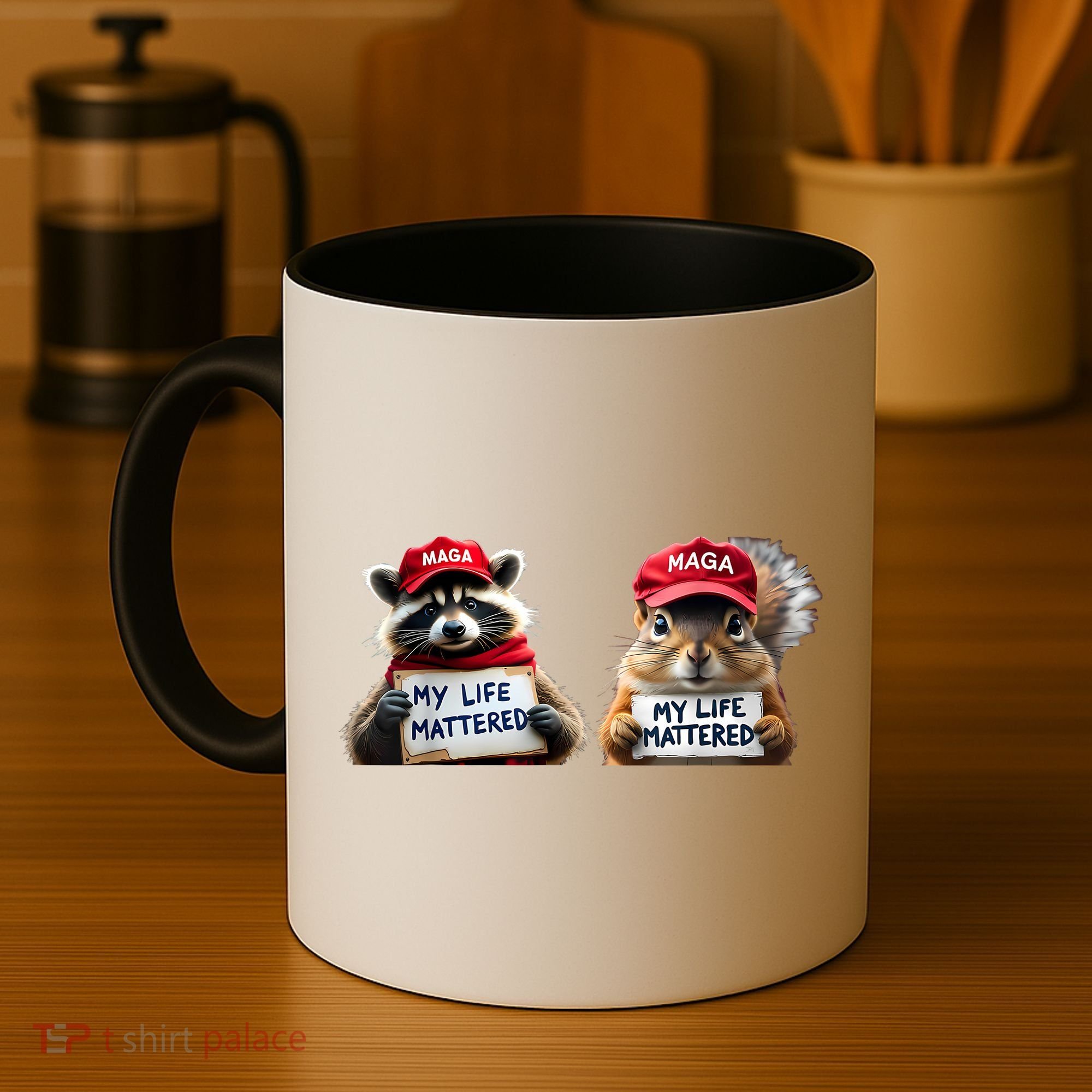 Justice For Peanut The Squirrel And Fred The Raccoon Coffee Mug