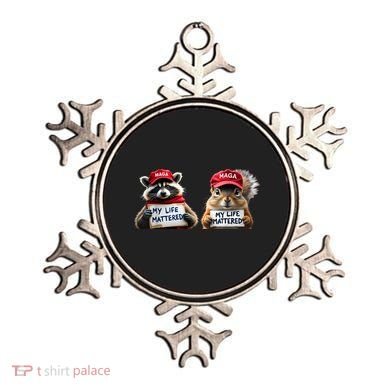 Justice For Peanut The Squirrel And Fred The Raccoon Ornament