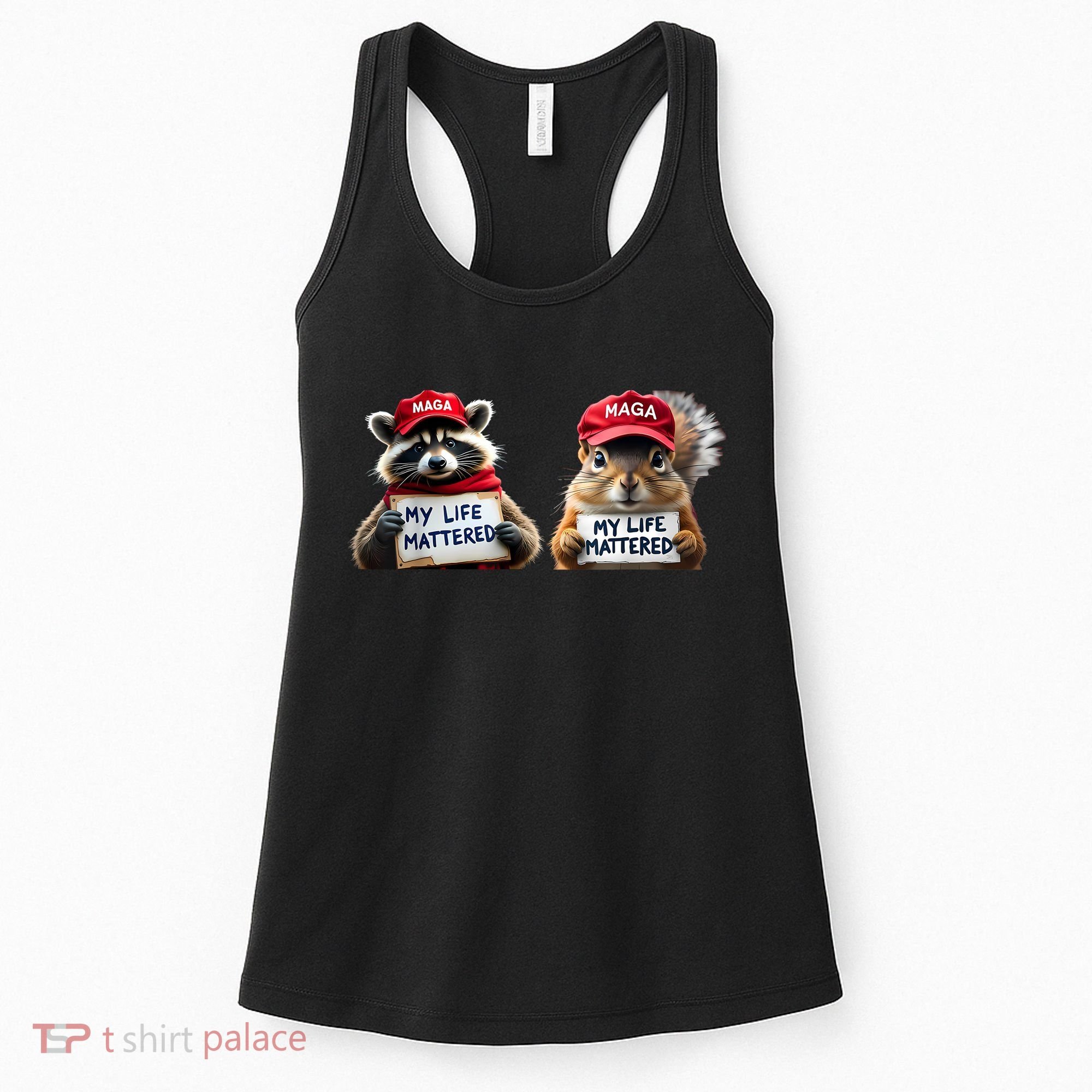 Justice For Peanut The Squirrel And Fred The Raccoon Women's Tank Top