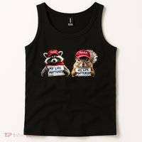 Justice For Peanut The Squirrel And Fred The Raccoon Tank Top thumb 2