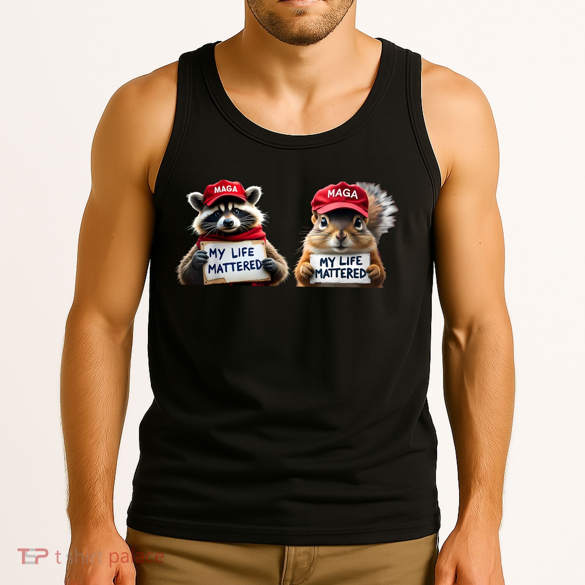 Justice For Peanut The Squirrel And Fred The Raccoon Tank Top