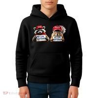 Justice For Peanut The Squirrel And Fred The Raccoon Kids Hoodie thumb 4