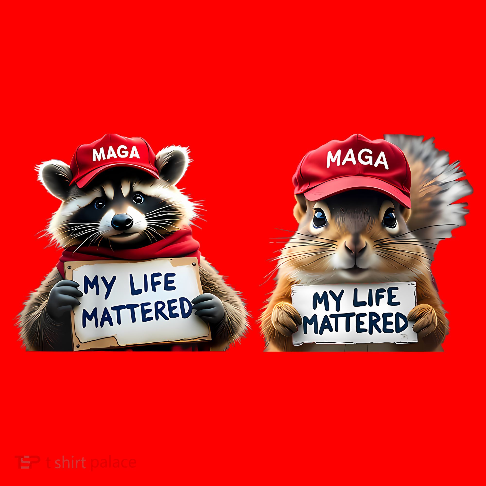 Justice For Peanut The Squirrel And Fred The Raccoon Santa Hat