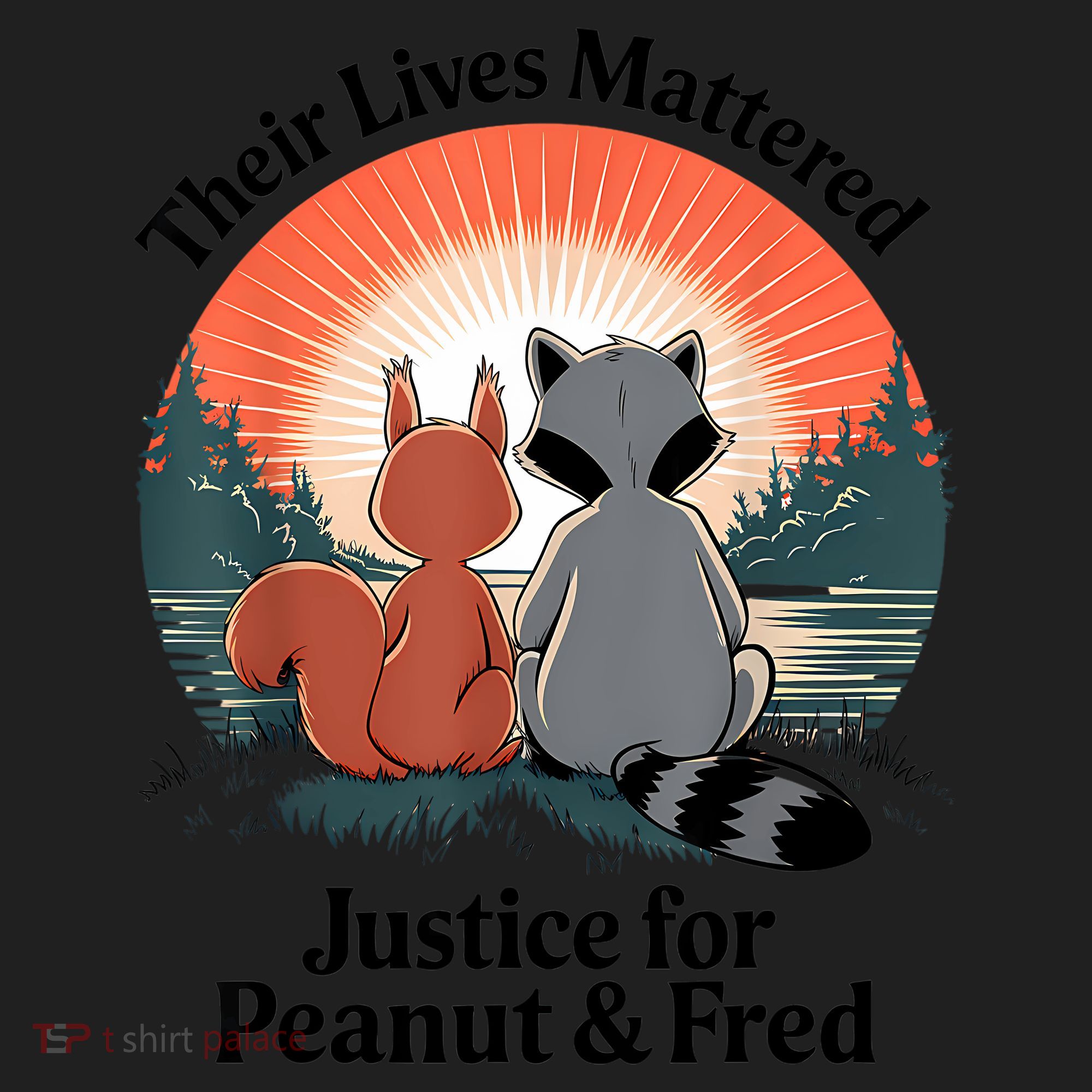 Justice For Peanut The Squirrel Justice For Fred The Raccoon Women's Sweatshirt