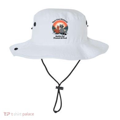 Justice For Peanut The Squirrel Justice For Fred The Raccoon Bucket Hat