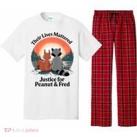 Justice For Peanut The Squirrel Justice For Fred The Raccoon Pajama Set thumb 0