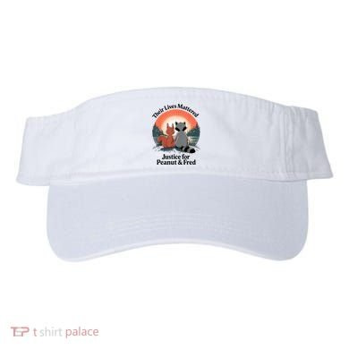 Justice For Peanut The Squirrel Justice For Fred The Raccoon Visor