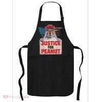 Justice For Peanut The Squirrel American Flag Peanut Squirrel Gift Apron thumb 0