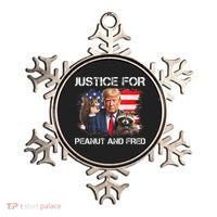 Justice For Peanut Squirrel Fred Raccoon Vote Trump Maga Ornament thumb 0