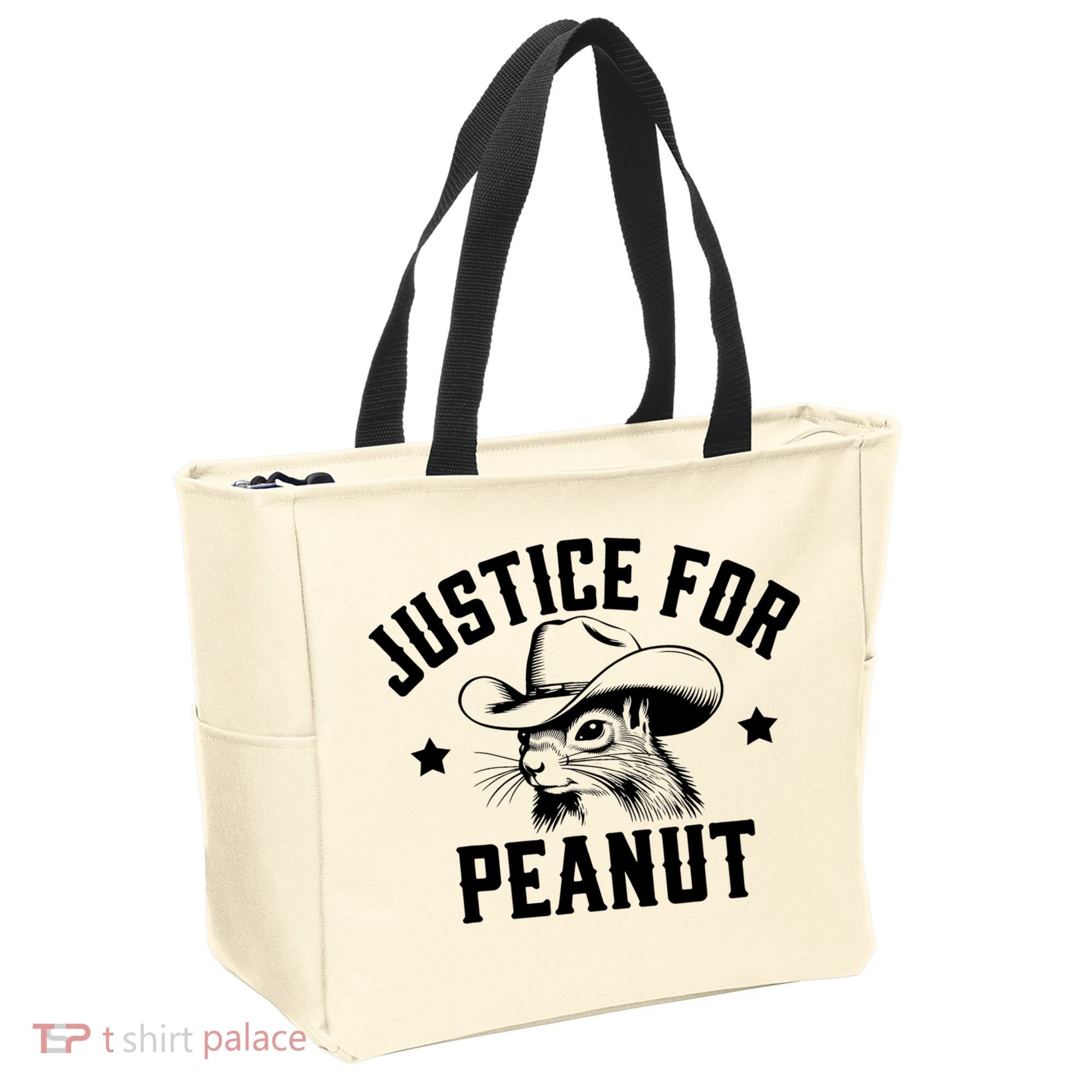 Justice For Peanut The Squirrel Peanut Squirrel Tote Bag